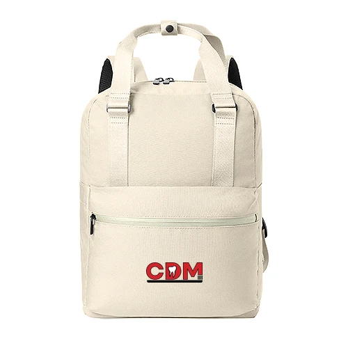 Claremont Handled Backpack, Warm Quartz