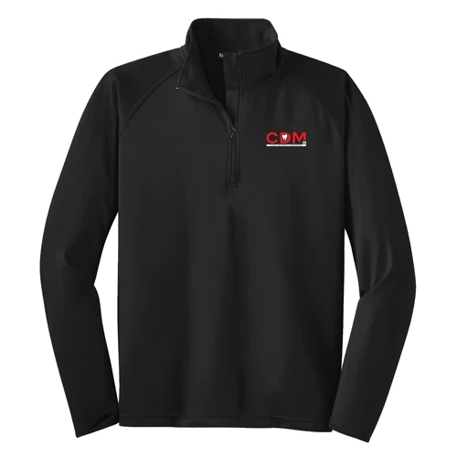 Men's Sport-Wick 1/4 Zip Pullover, Black