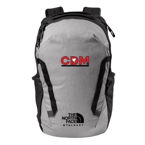 Stalwart Backpack, Mid Grey Dark Heather/TNF Black