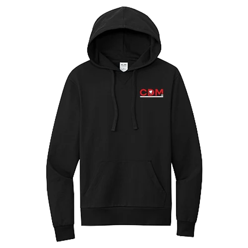 Unisex Organic Cotton Hoodie, Deep Black